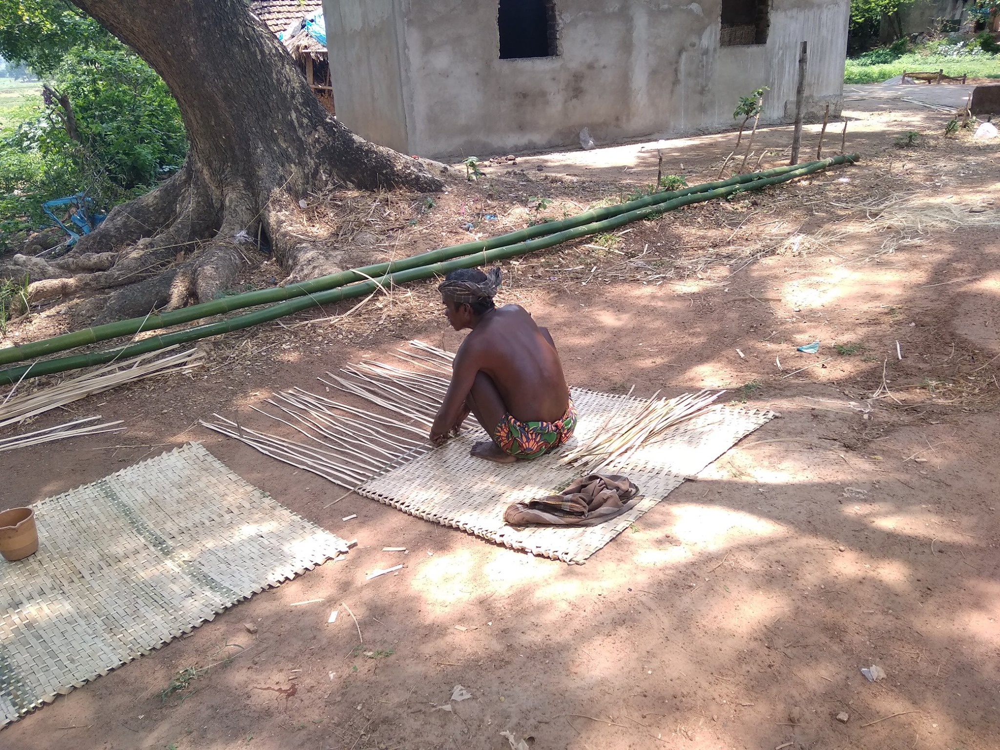 Bamboo Mat Making in Odisha